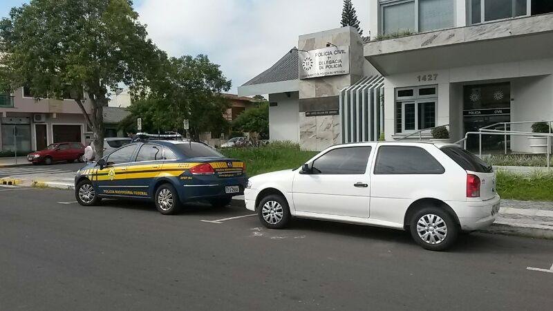 Motorista foi abordada pela PRF no Km 1, em Os&oacute;rio