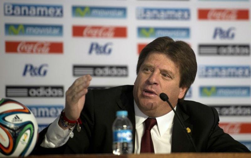 T&eacute;cnico do Mexico, Miguel Herrera, anunciou convocados nesta sexta