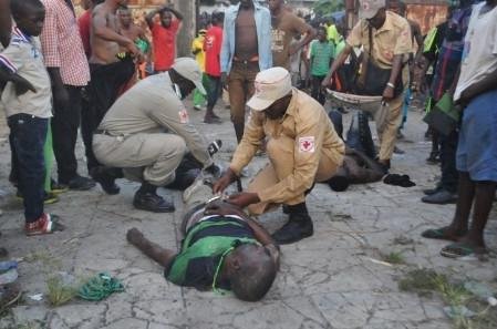 Torcedores do Mazembe e do ASV Club se envolveram em brigas que interromperam o jogo