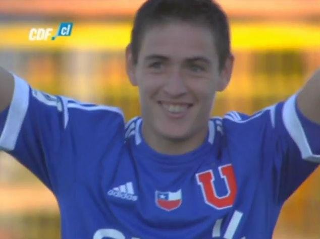 Mat&iacute;as Rodriguez atuou na Universidad do Chile em 2011