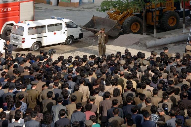 Coreia do Norte anuncia desabamento de pr&eacute;dio