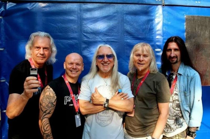 Uriah Heep est&aacute; entre &iacute;cones hard rock