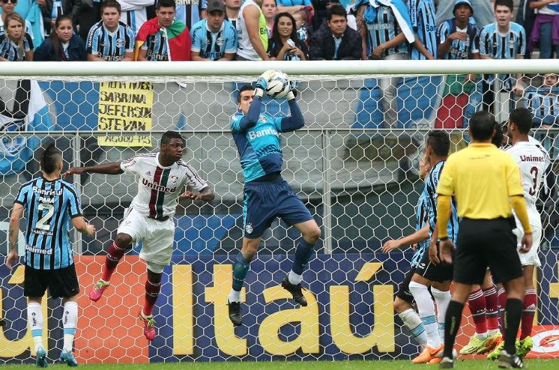 Marcelo Grohe comemora bom momento no Gr&ecirc;mio