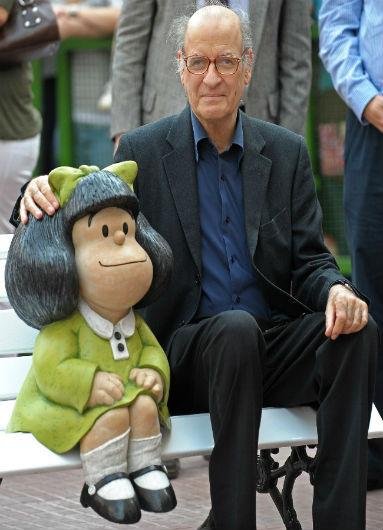 Argentino Quino, criador da Mafalda, vence o Pr&iacute;ncipe das Ast&uacute;rias da Comunica&ccedil;&atilde;o