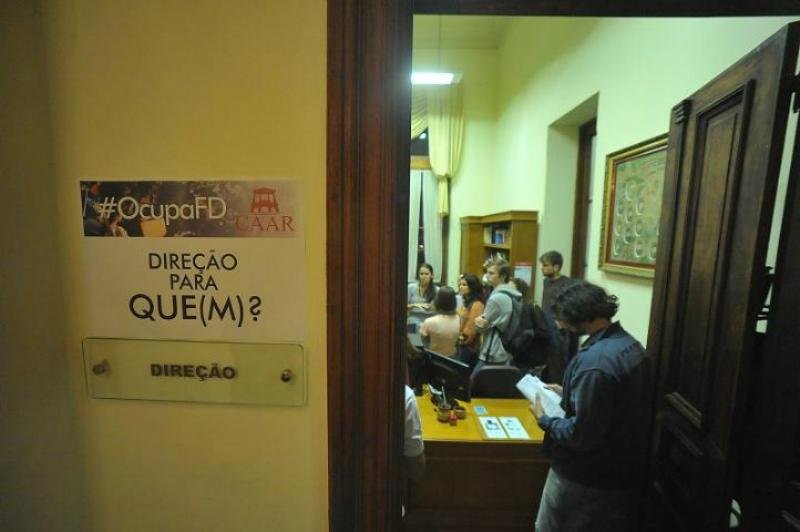 Alunos ocuparam pr&eacute;dio dia 06 de maio