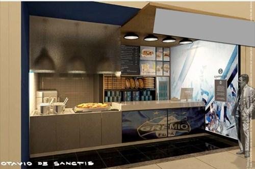 Rede de fast food do Gr&ecirc;mio deve estrear em agosto 