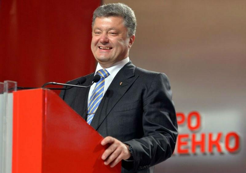 Petro Poroshenko foi eleito presidente da Ucr&acirc;nia