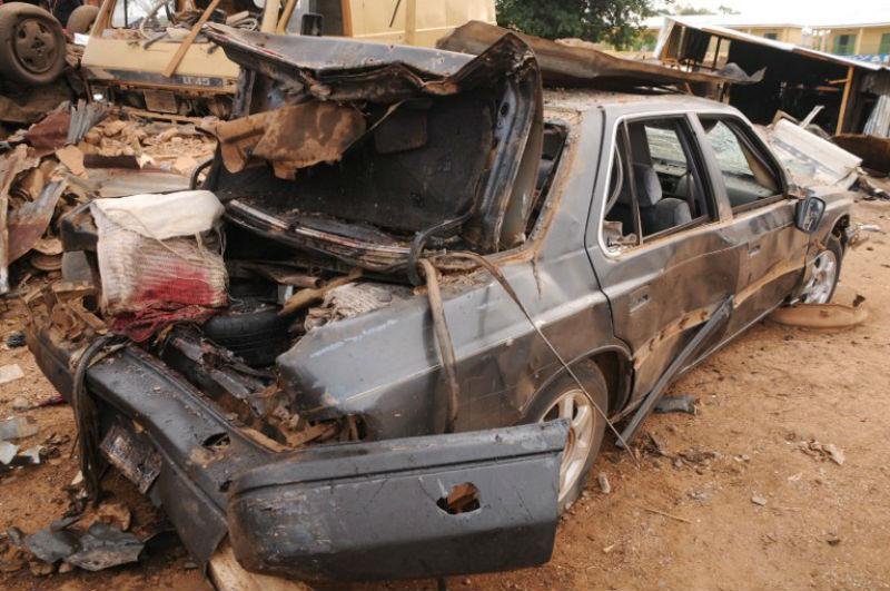 Ataque terrorista causou explos&atilde;o em carro na cidade de Jos
