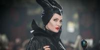 Angelina Jolie caracterizada como Malévola, novo lançamento da Walt Disney previsto para quinta-feira 