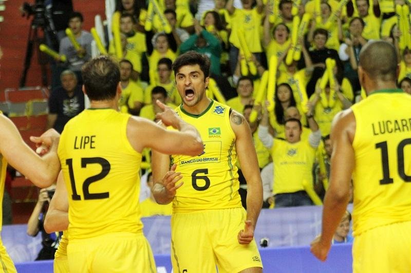 Brasil bateu a Pol&ocirc;nia por 3 a 0