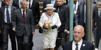 Rainha Elizabeth II da Inglaterra, participa das comemorações