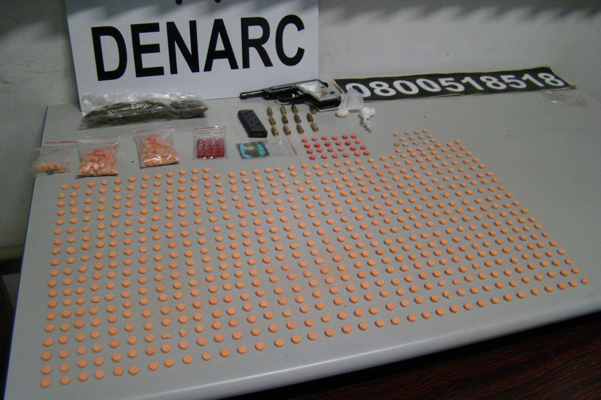 Denarc faz maior apreens&atilde;o de ecstasy em 18 anos