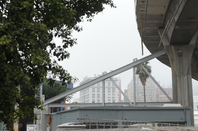 Estrutura n&atilde;o estava prevista no projeto original da obra