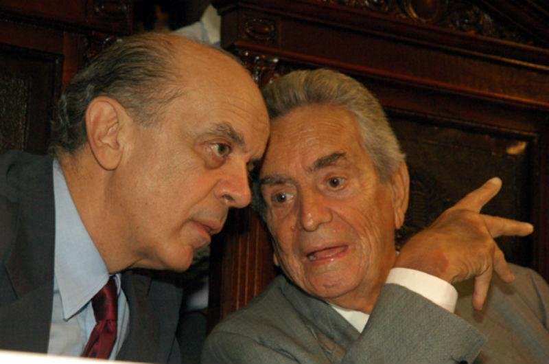 Jose Serra e Marcello Alencar 
