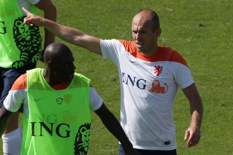 Robben &eacute; um dos destaques da Sele&ccedil;&atilde;o da Holanda na Copa do Mundo