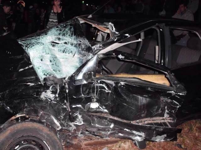 Acidente ocorreu na BR 285, em Lagoa Vermelha