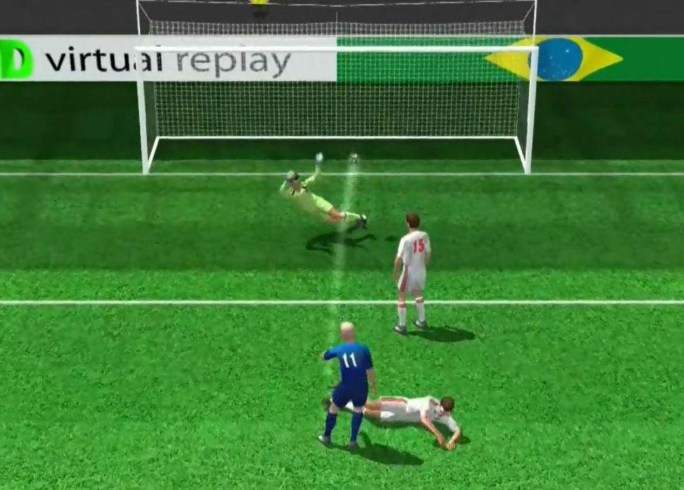 Veja em 3D os gols da vit&oacute;ria da Holanda sobre a Espanha