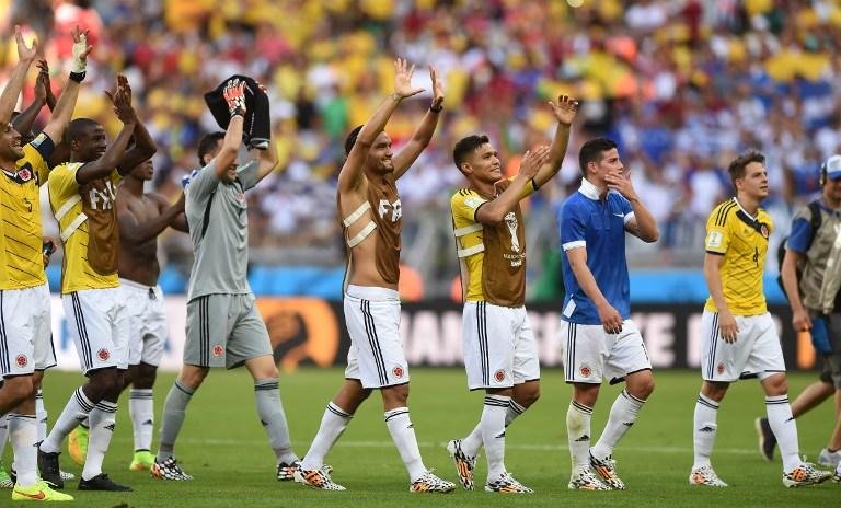 Colombianos agradecem &agrave; torcida que compareceu em peso no Mineir&atilde;o