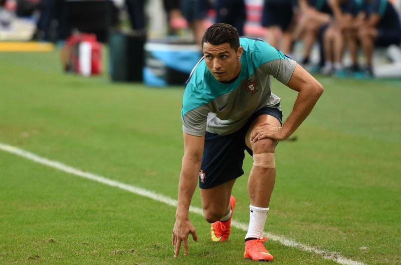 Cristiano Ronaldo &eacute; a estrela da sele&ccedil;&atilde;o portuguesa