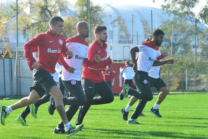 Willians retornou aos treinamentos do Inter na manh&atilde; de hoje