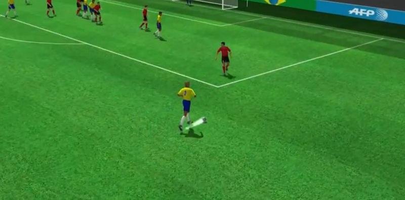 Principal lance do jogo teve cabeceio de Neymar 
