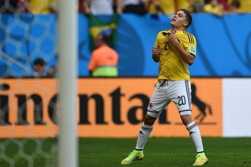 Jovem Quintero marcou o segundo gol colombiano
