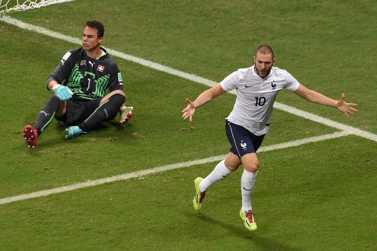 Benzema empatou com Robben e Van Persie na artilharia da Copa