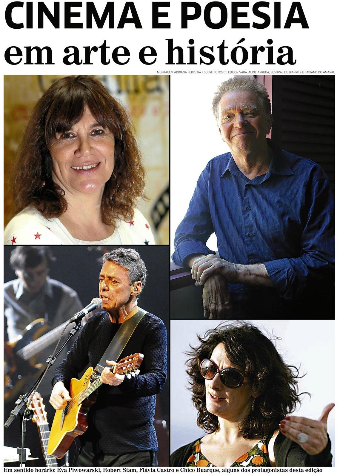 Caderno de S&aacute;bado destaca cinema e poesia do setent&atilde;o Chico Buarque