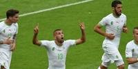 Argélia abriu o placar contra a Coréia no primeiro tempo