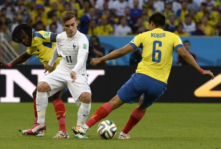 Fran&ccedil;a enfrenta o Equador no Maracan&atilde; 