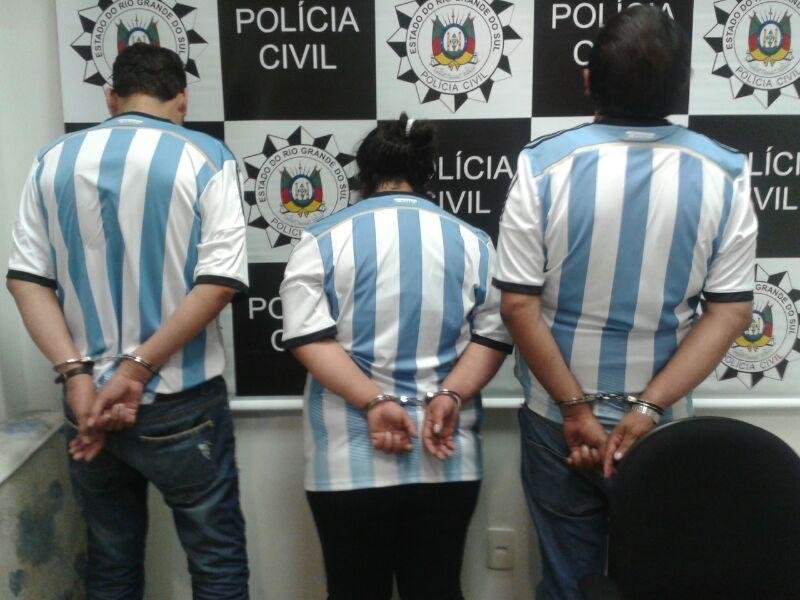 Trio roubou malas de turistas em Porto Alegre