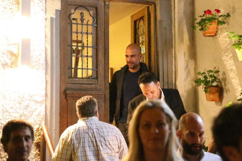 Pep Guardiola esteve em restaurante catal&atilde;o na Capital