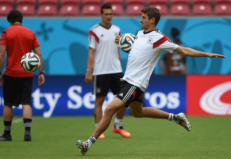 Alemanha de Thomas Muller &eacute; a favorita ao primeiro lugar do Grupo G