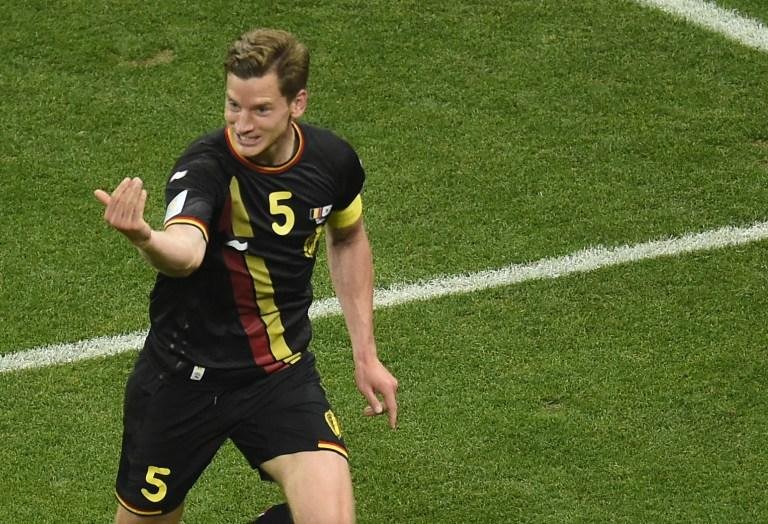 Jan Vertonghen anotou o gol da B&eacute;lgica