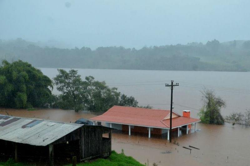 Ira&iacute;, no Norte Ga&uacute;cho, &eacute; uma das cidades mais atingidas
