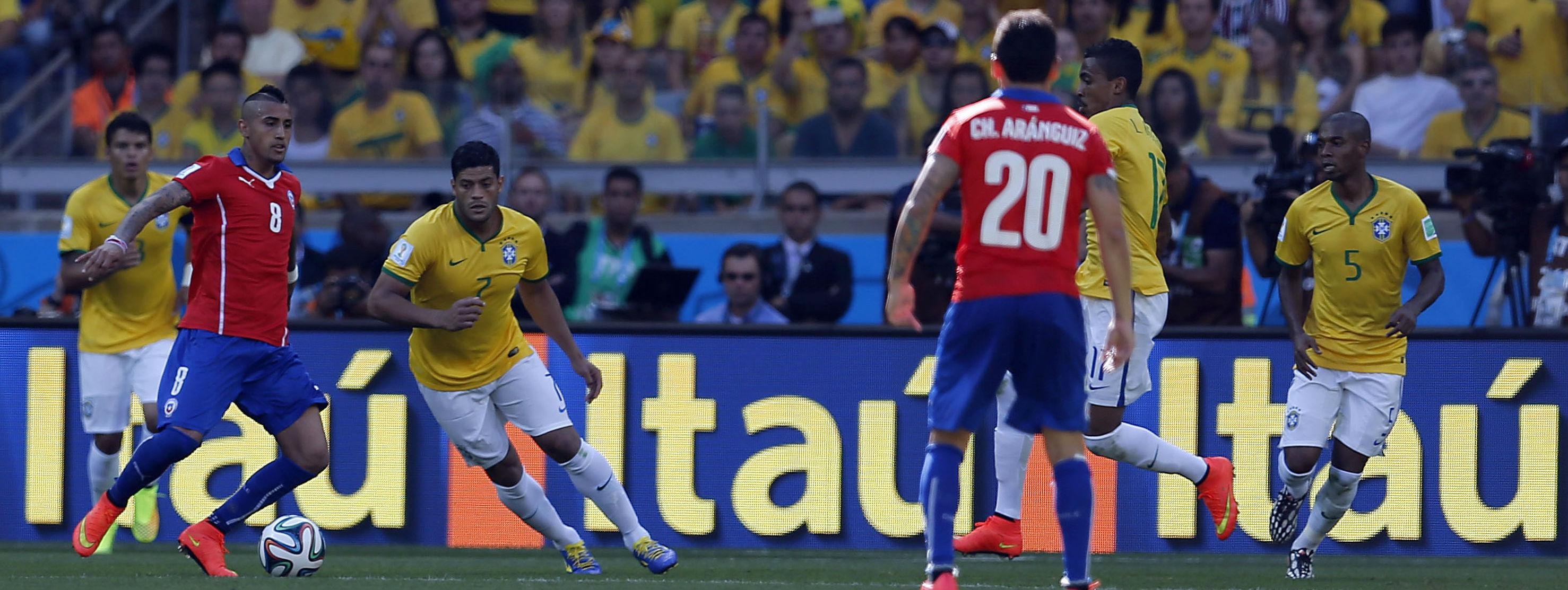 Acompanhe Brasil x Chile