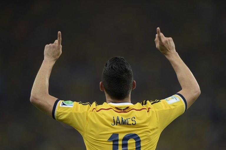 James foi o destaque da hist&oacute;rica classifica&ccedil;&atilde;o colombiana