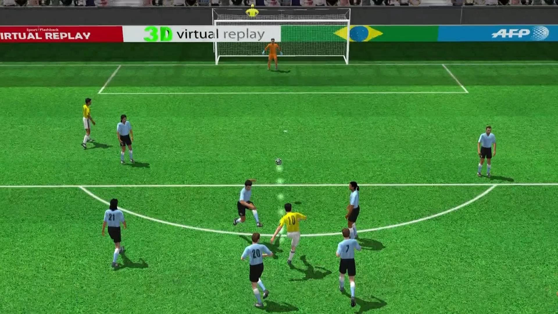 Veja a anima&ccedil;&atilde;o dos gols da Col&ocirc;mbia sobre o Uruguai