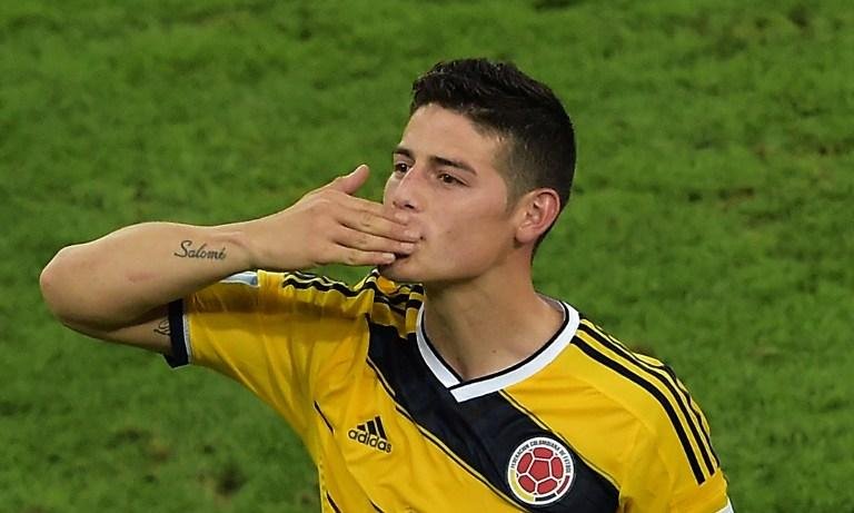 Her&oacute;i da Col&ocirc;mbia, James Rodr&iacute;guez quer atuar na Espanha