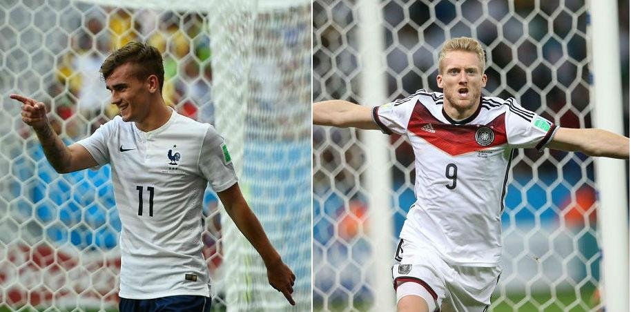 Fran&ccedil;a e Alemanha fazem duelo de gigantes no Maracan&atilde;