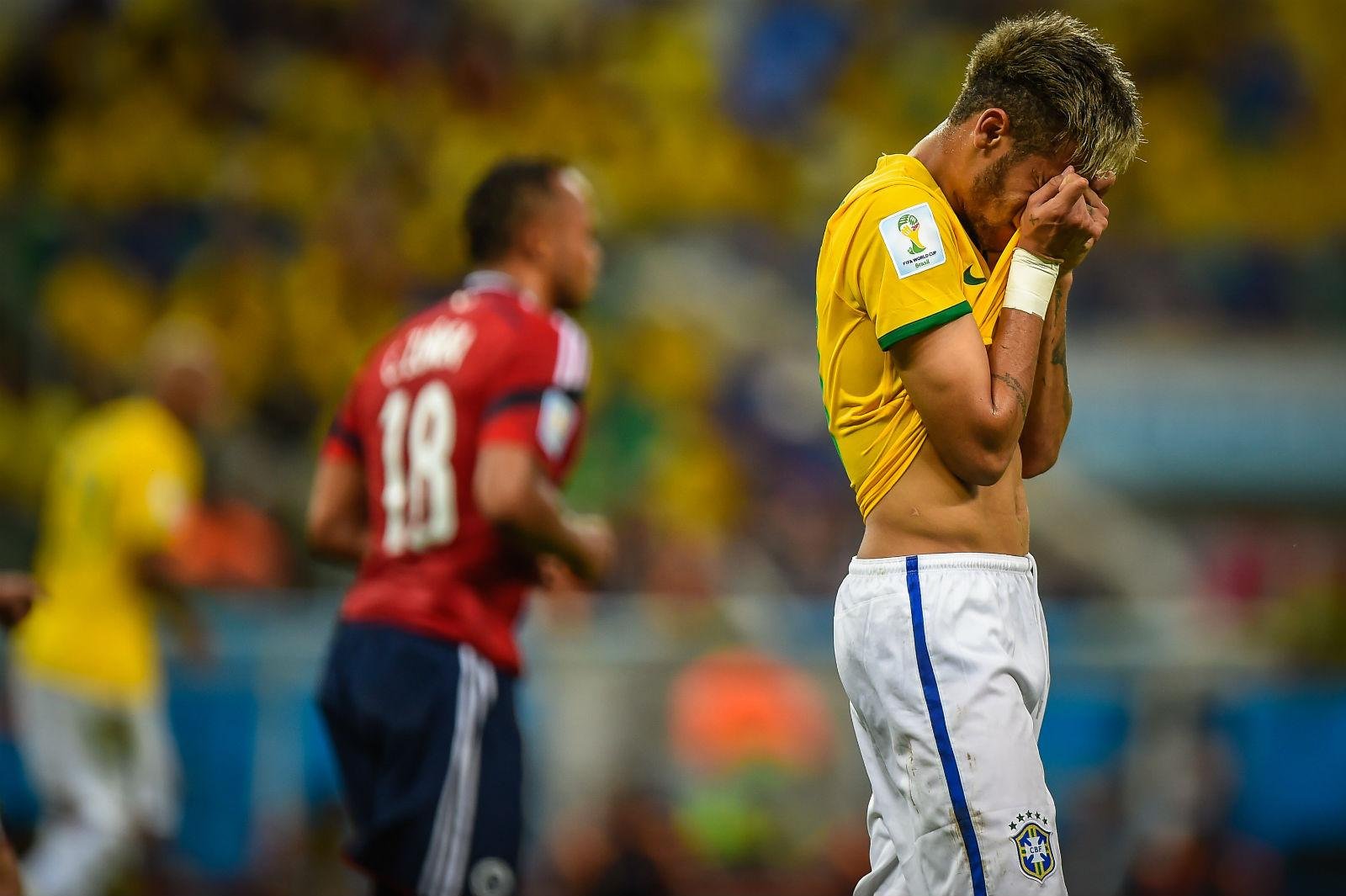 Neymar disse que les&atilde;o o tirou um sonho
