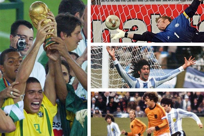 Ronaldinho, Kahn, Kempes e Rensenbrink foram grandes nomes das suas gera&ccedil;&otilde;es