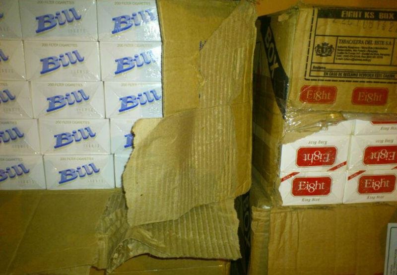 BM apreendeu 196 caixas de cigarros sem proced&ecirc;ncia