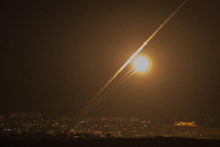 Hamas disparou foguetes contra Israel