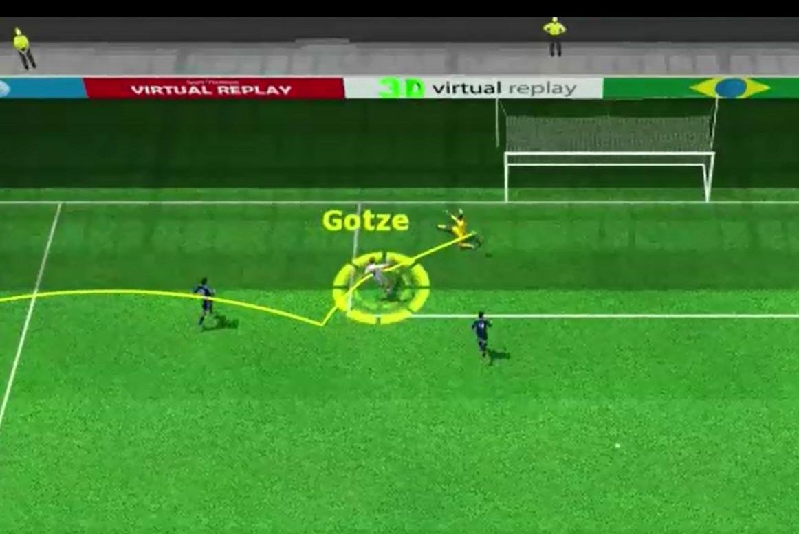 Mario G&ouml;tze marcou o 1 a 0 sobre a Argentina, j&aacute; no fim da prorroga&ccedil;&atilde;o