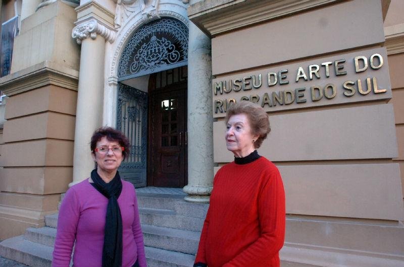 Elia Patricio e Dirce Zalewsky, da Aamargs