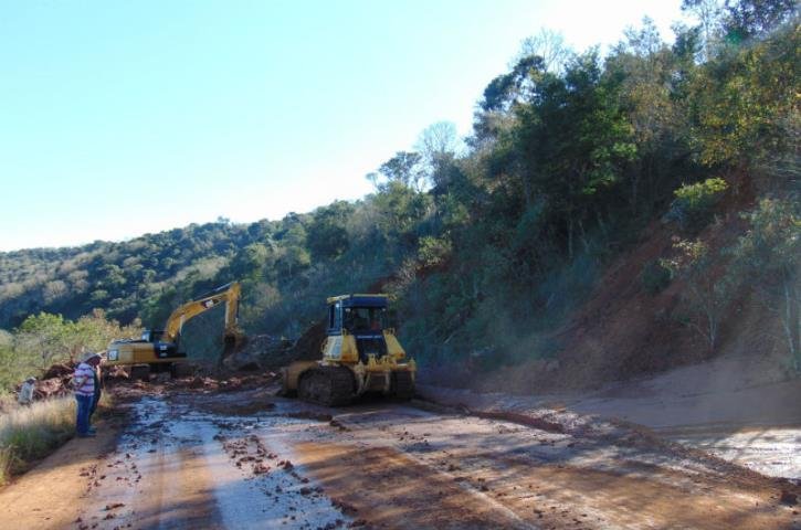Desvio fica entre os kms 5,7 e 4,7 da RSC 480 