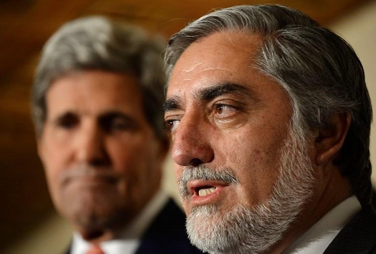 Abdullah questionou vantagem conferida ao advers&aacute;rio Ashraf Ghani, de 56,4% dos votos