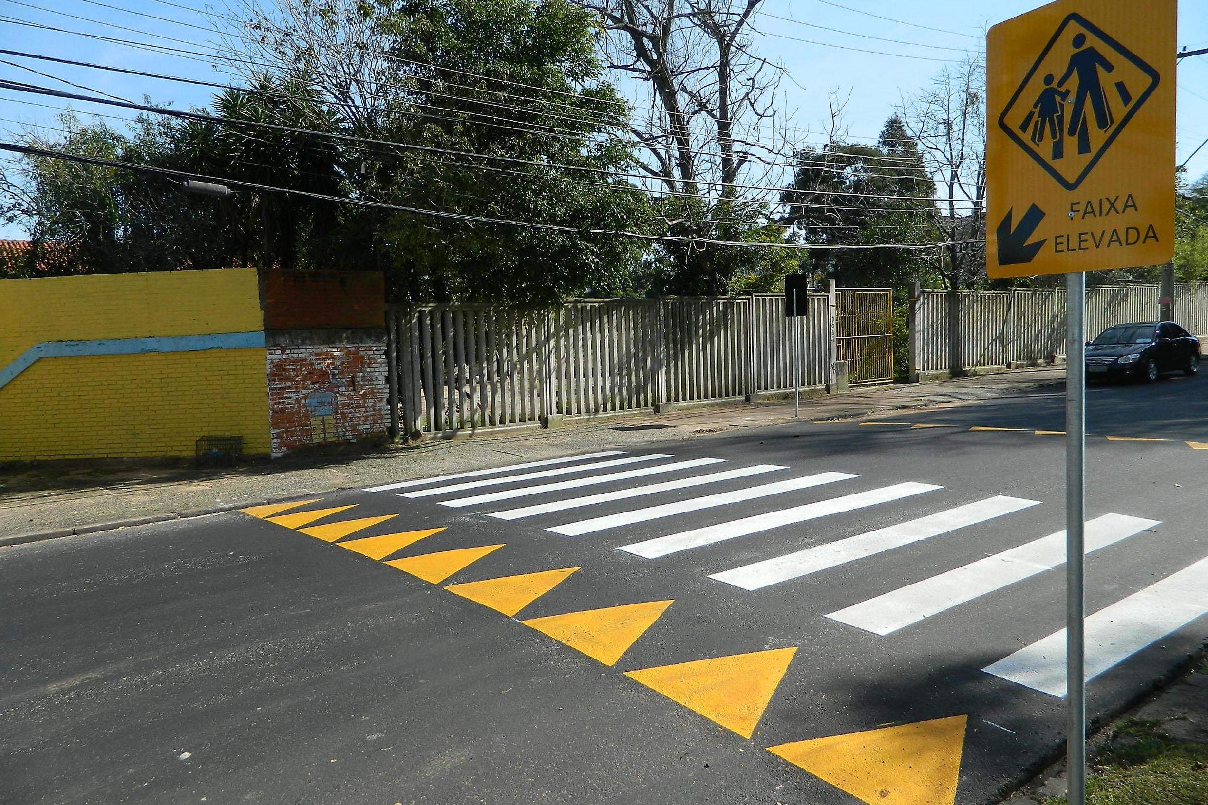 Primeira lombo-faixa foi instalada na zona Norte