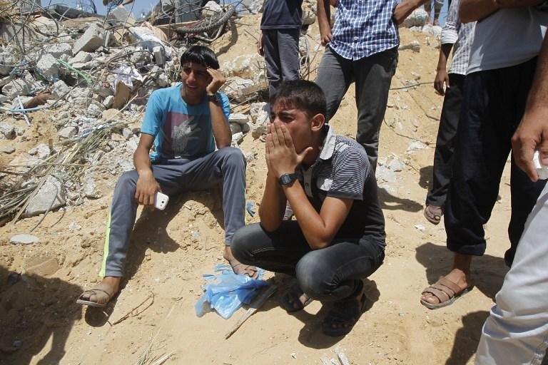 Pelo menos 67 palestinos morreram nesta quarta nos bombardeios